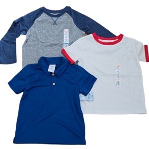 JUMPING BEANS AND OKIE DOKIE TODDLER BOYS TEES BUNDLE ALL SIZE 3T